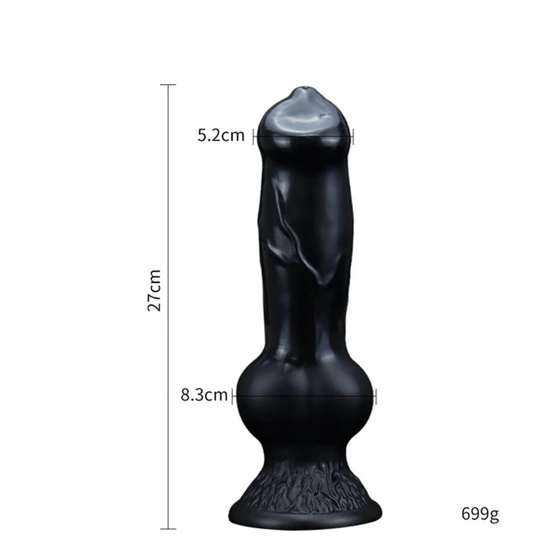 Realistic Huge Dog Knot Dildo with Suction Cup