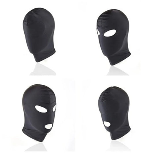 Fetish Harness Head Hood BDSM Slave Game Bondage Restraint Face Mask Erotic Sex Toys Role Play for Couples Master Anal Gay Adult